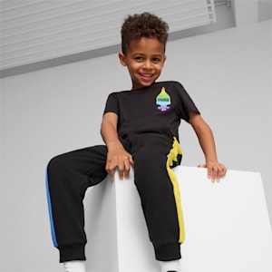 Pants para niños puma influencers green mesh sneaker T7, puma influencers Black, extralarge